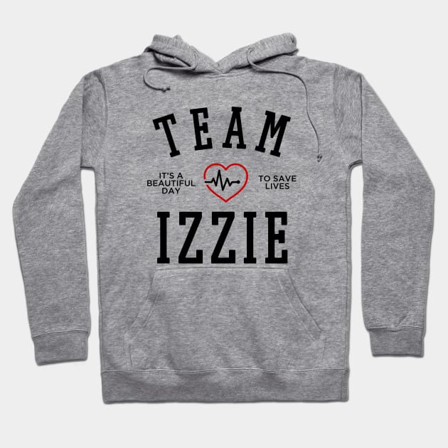 TEAM IZZIE STEVENS Hoodie by localfandoms